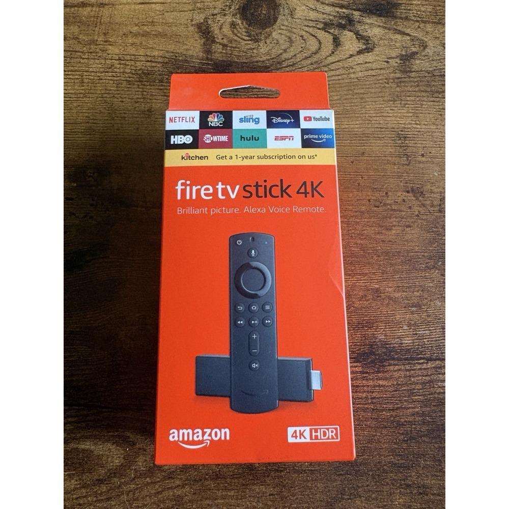 Brand New Amazon Fire TV Stick 4K UHD Alexa Voice Remote Media Streamer